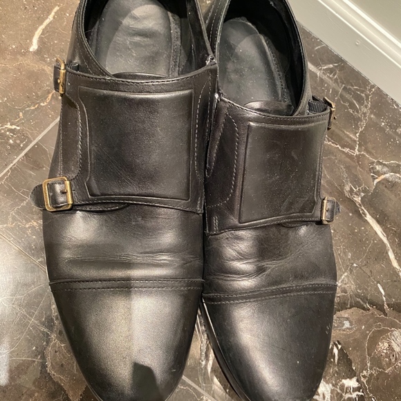 Aldo Black Mens Dress Shoes - Picture 2 of 5
